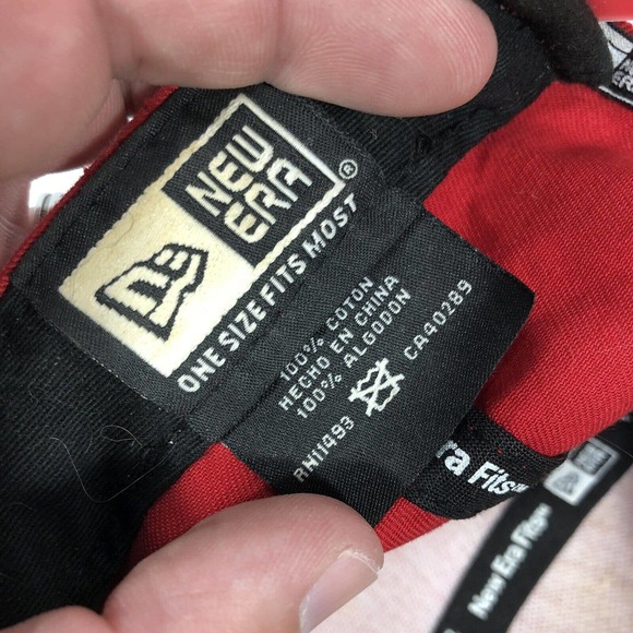 ST LOUIS CARDINALS NEW ERA FITS HAT CAP SNAPBACK RED BASEBALL ONE SIZE FITS MOST - Picture 11 of 15